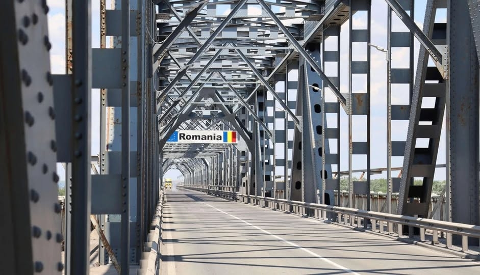 Restricții de trafic pe Podul Prieteniei Giurgiu-Ruse din cauza unor lucrări de construcție