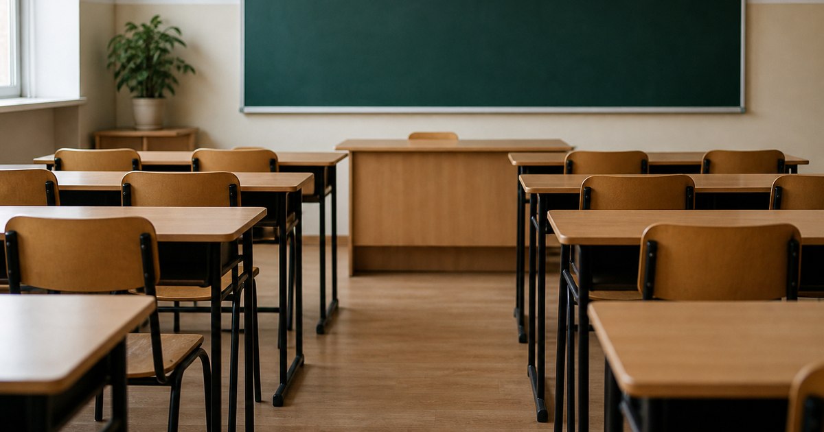 Incident la un liceu din Bacău: o bucată de tencuială a căzut peste două eleve în timpul pauzei