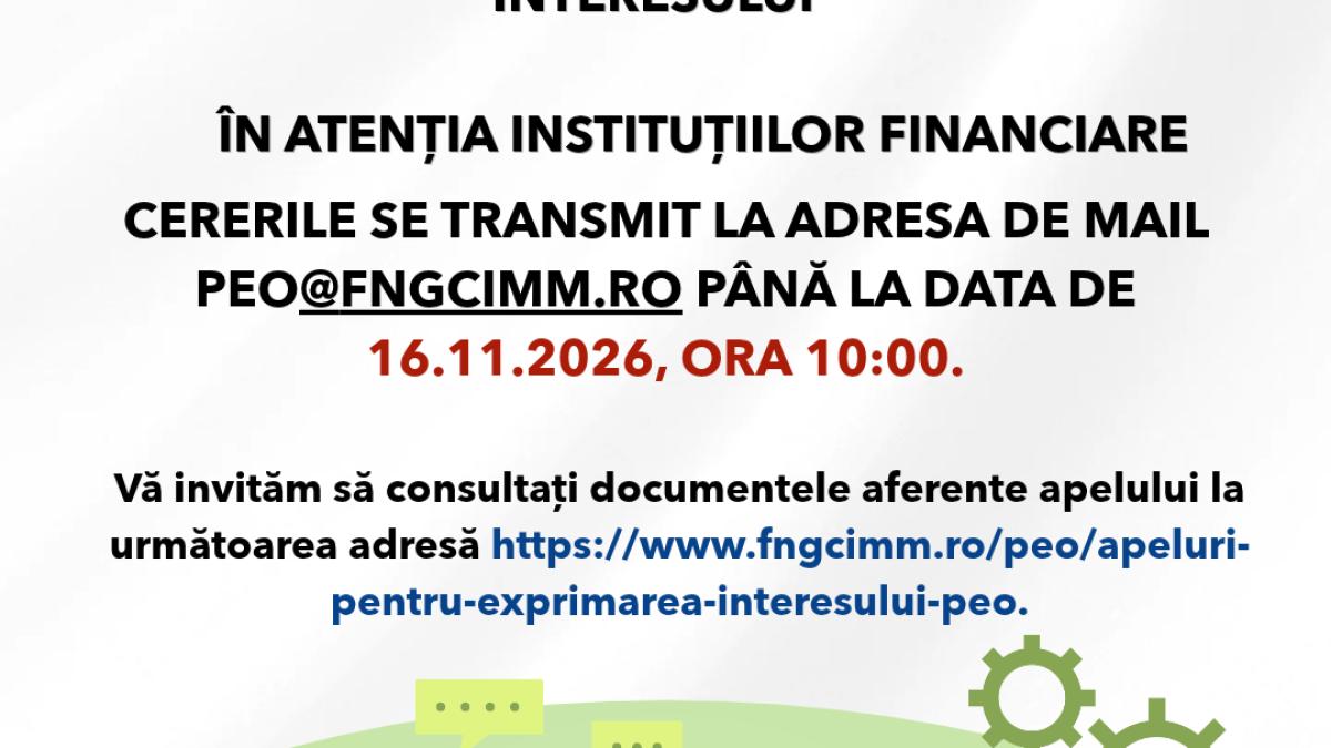 FNGCIMM lansează apel pentru selectarea intermediarilor financiari pentru sectorul de economie socială
