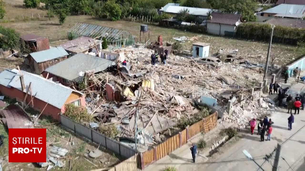 Explozie devastatoare la un rezervor de GPL în Vrancea: un bărbat rănit grav și pagube în gospodării