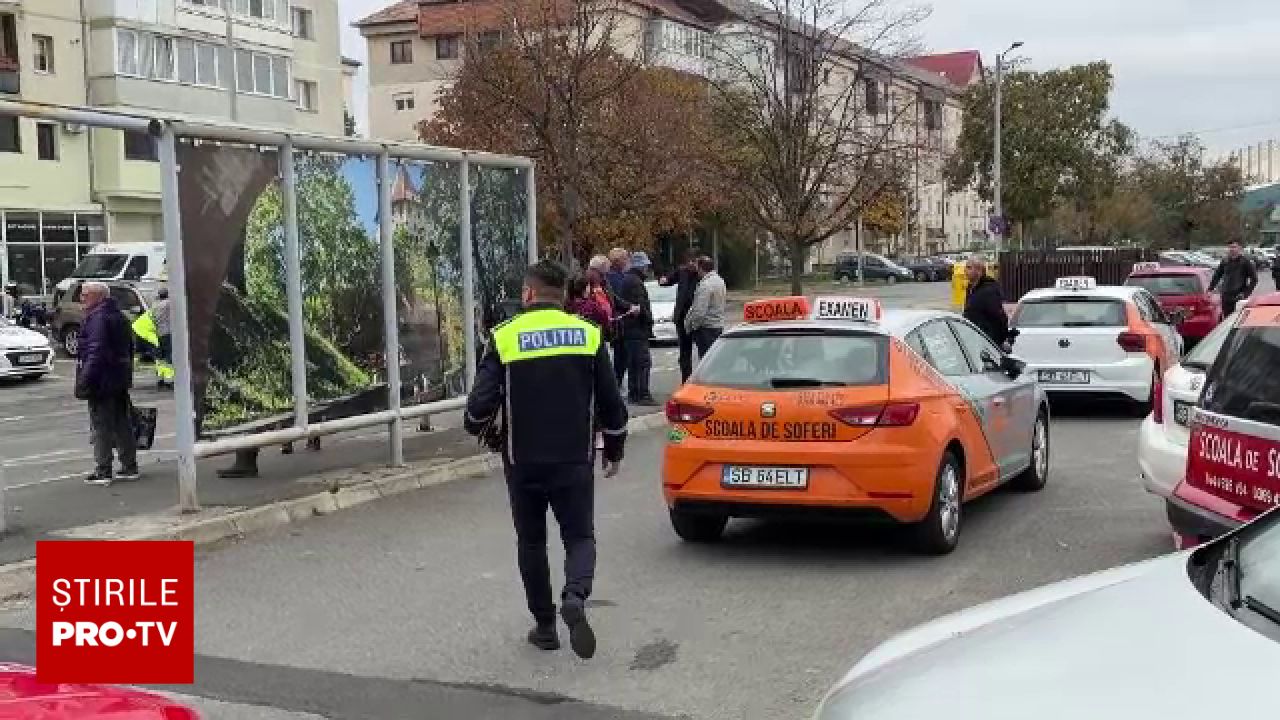 Așteptări de luni de zile pentru examenul auto în Sibiu și Prahova din cauza deficitului de personal