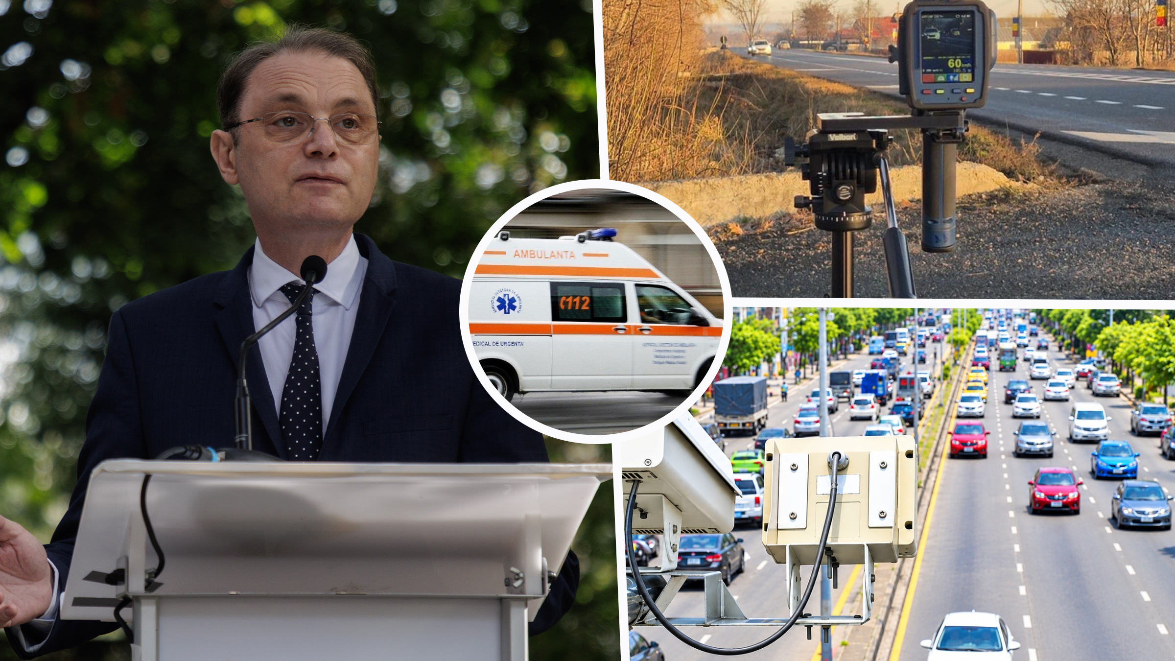 Guvernul Niculescu propune noi reguli pentru șoferi și reorganizarea serviciilor de urgență