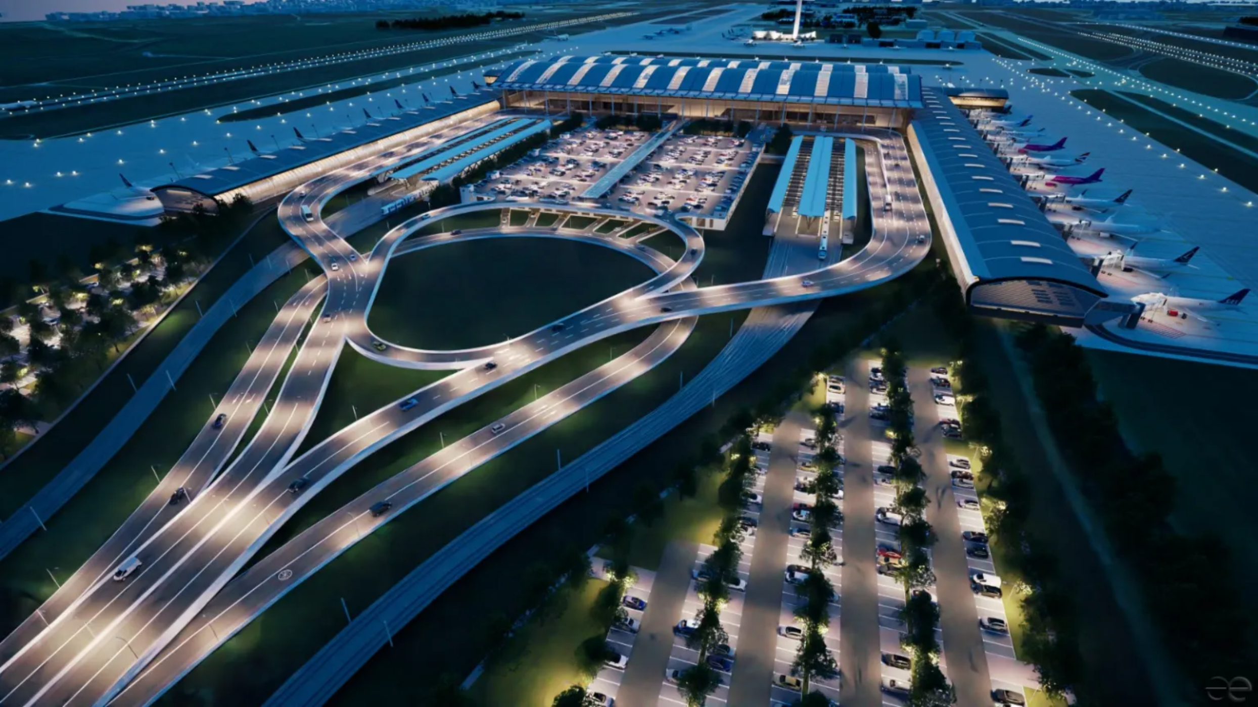Aeroportul Otopeni va avea un terminal gigant de 176.000 mp pentru 30 de milioane de pasageri