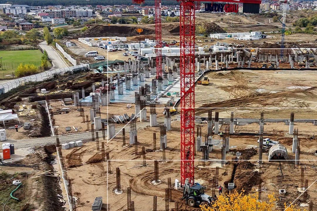 Stadionul Nicolae Dobrin din Pitești: lucrările avansează la o investiție de peste 372 milioane de lei