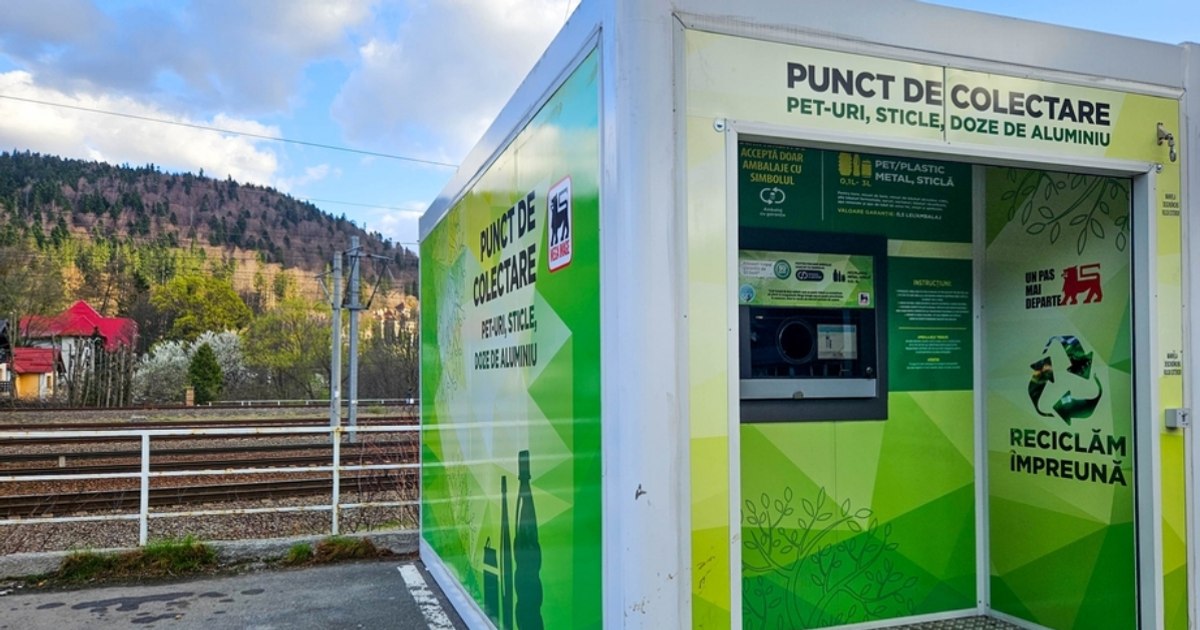 Școlile și universitățile ar putea primi automate pentru returnarea ambalajelor SGR