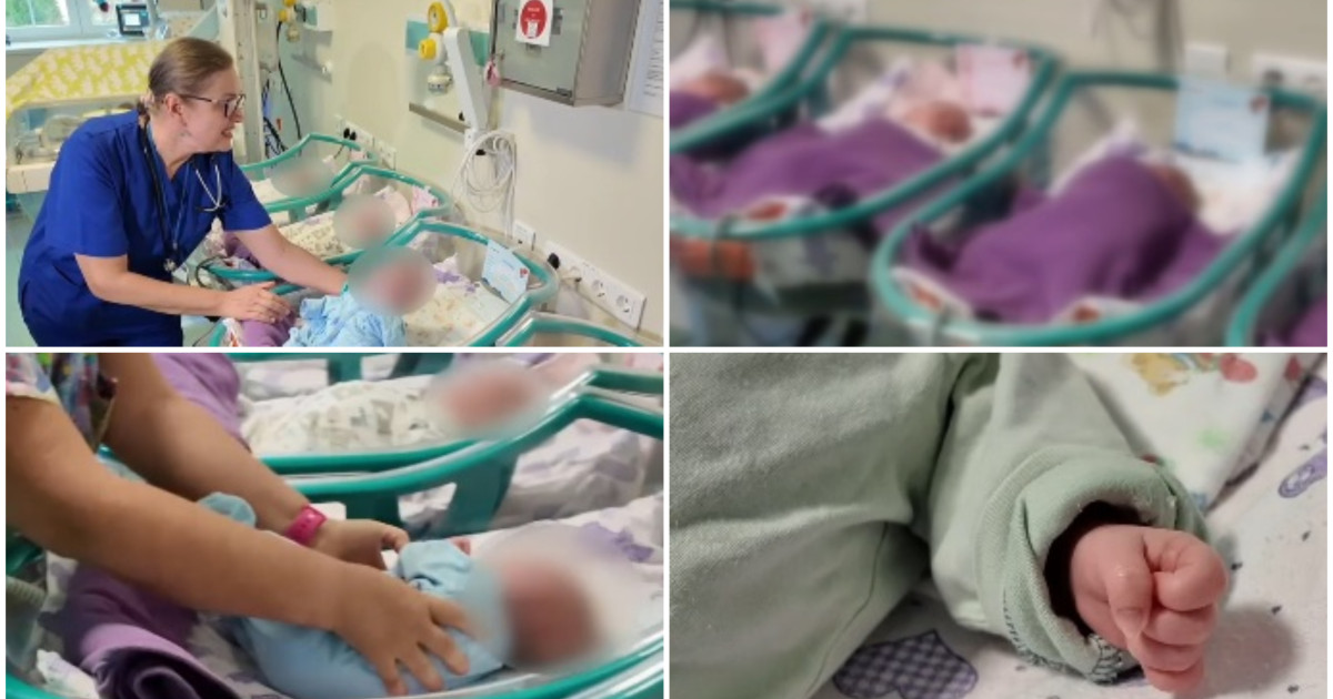 Cvadrupleți născuți la 26 de săptămâni au ajuns acasă după trei luni de luptă în spital