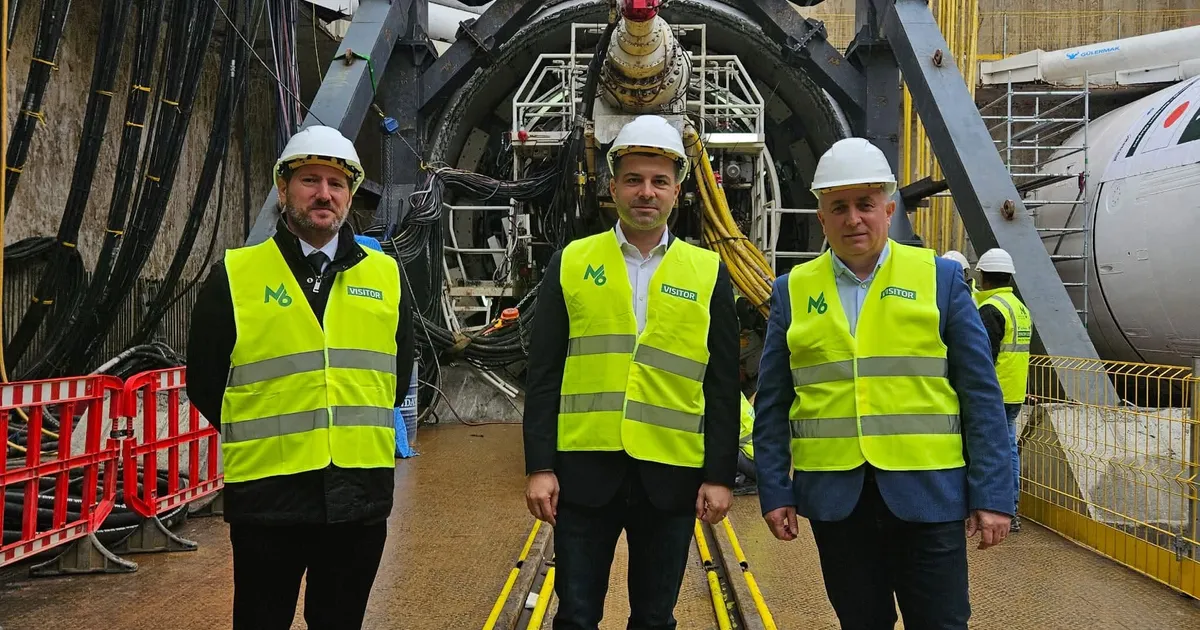 Construcția Magistralei 6 de metrou: au început forările tunelurilor pe secțiunea de nord
