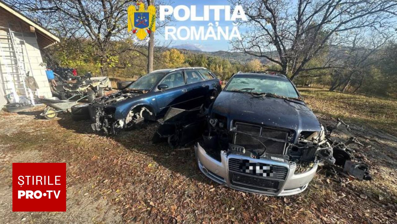 Un vâlcean a transformat curtea într-un centru ilegal de dezmembrări; 12 tone de deșeuri ridicate