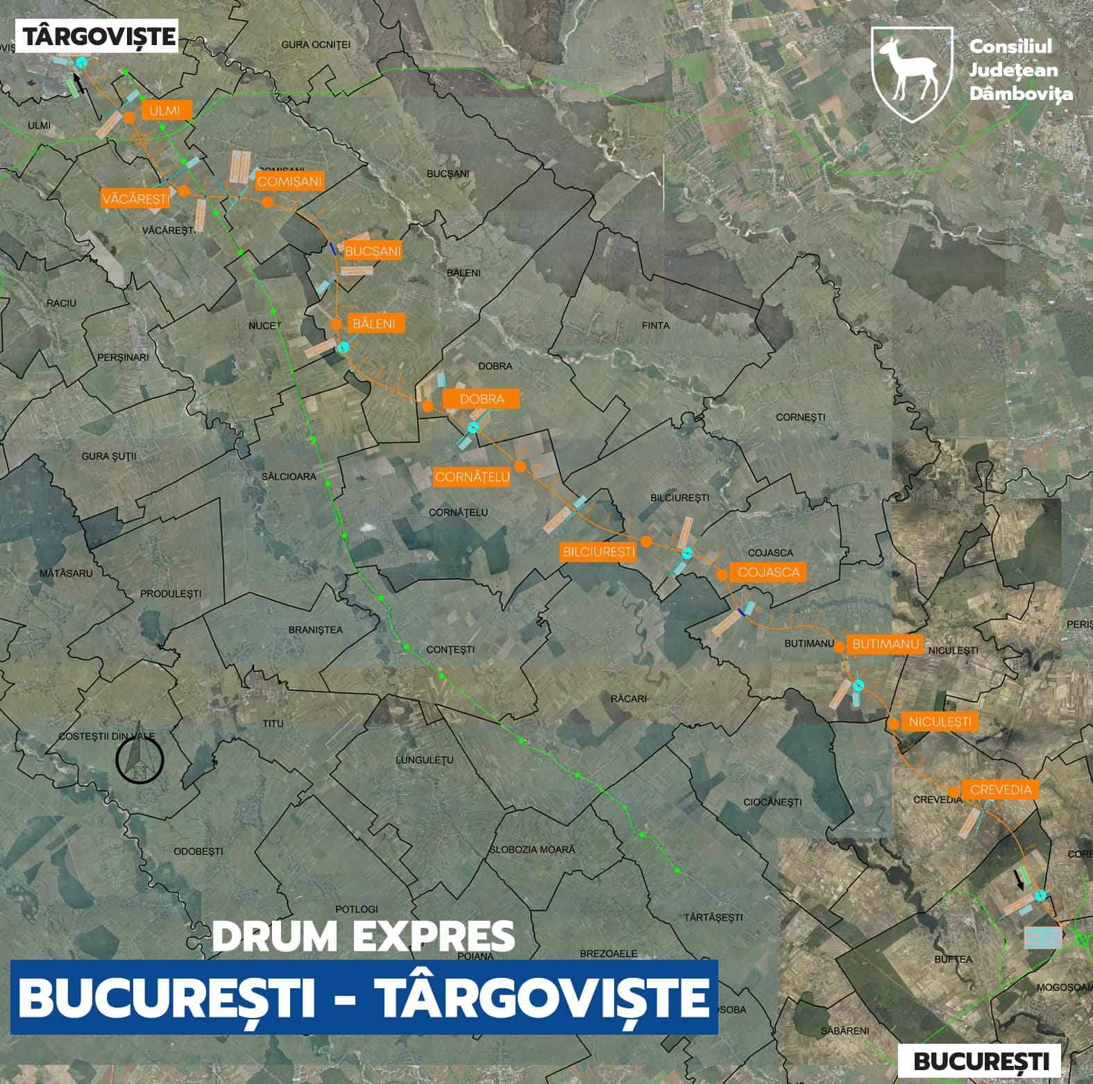Drumul expres București–Târgoviște: Proiectul a ajuns la etapa acordului de mediu, susține Ionuț Săvoiu