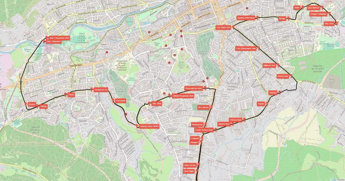 Noua linie de autobuz 49 va conecta cinci cartiere din Cluj-Napoca. Trei trasee actuale vor fi eliminate