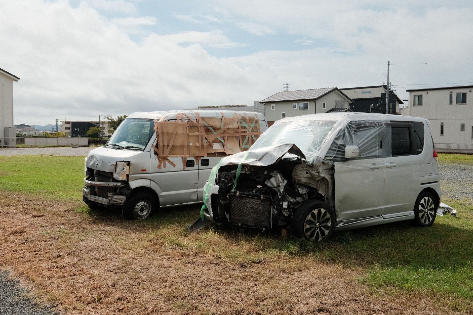 Accident violent în Cluj: un bărbat de 60 de ani a lovit patru mașini după ce s-a urcat la volan sticlit