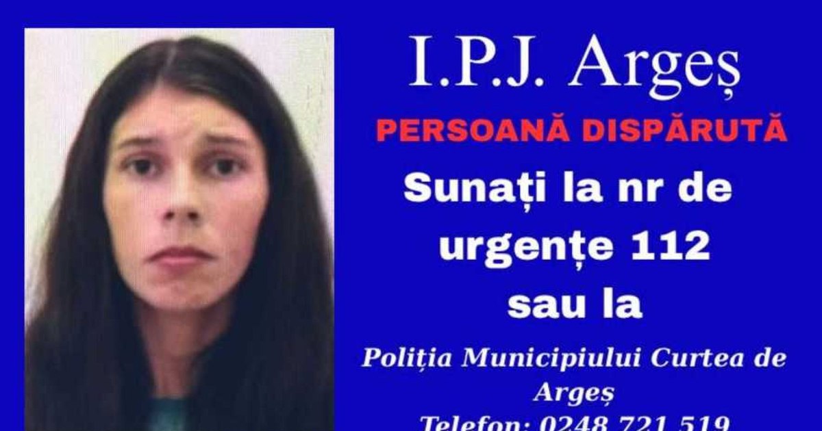 O femeie de 26 de ani și cei trei copii minori au dispărut din comuna Corbi, în Argeș