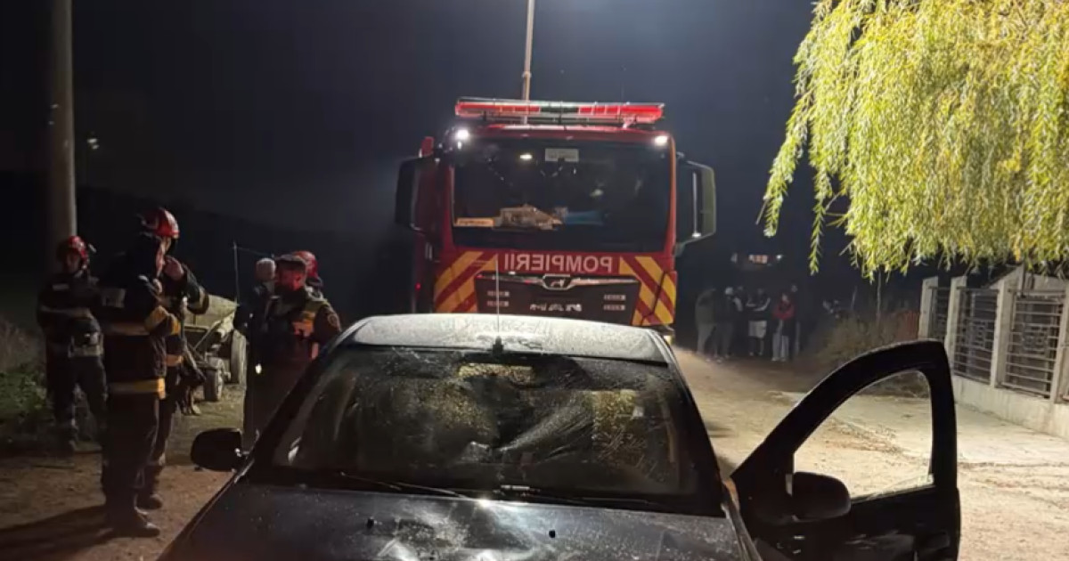 Agresiune violentă asupra pompierilor în Argeș: un bărbat reținut după ce a aruncat o cărămidă