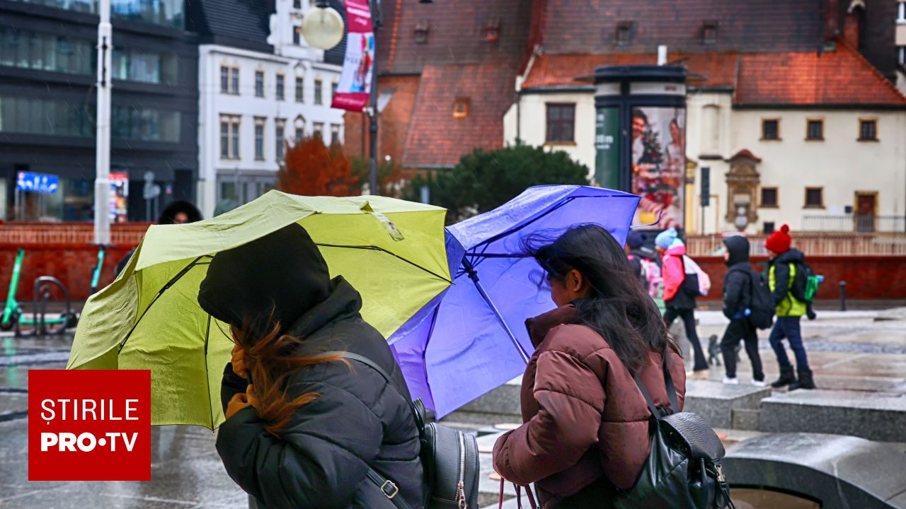 Vremea se răcește brusc la începutul lui noiembrie: vin ploi, ninsori și temperaturi negative