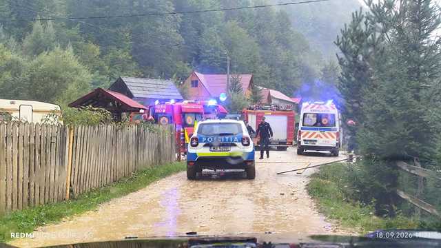 Trei persoane au fost electrocutate în Alba în timp ce lucrau la o cabană în comuna Sohodol