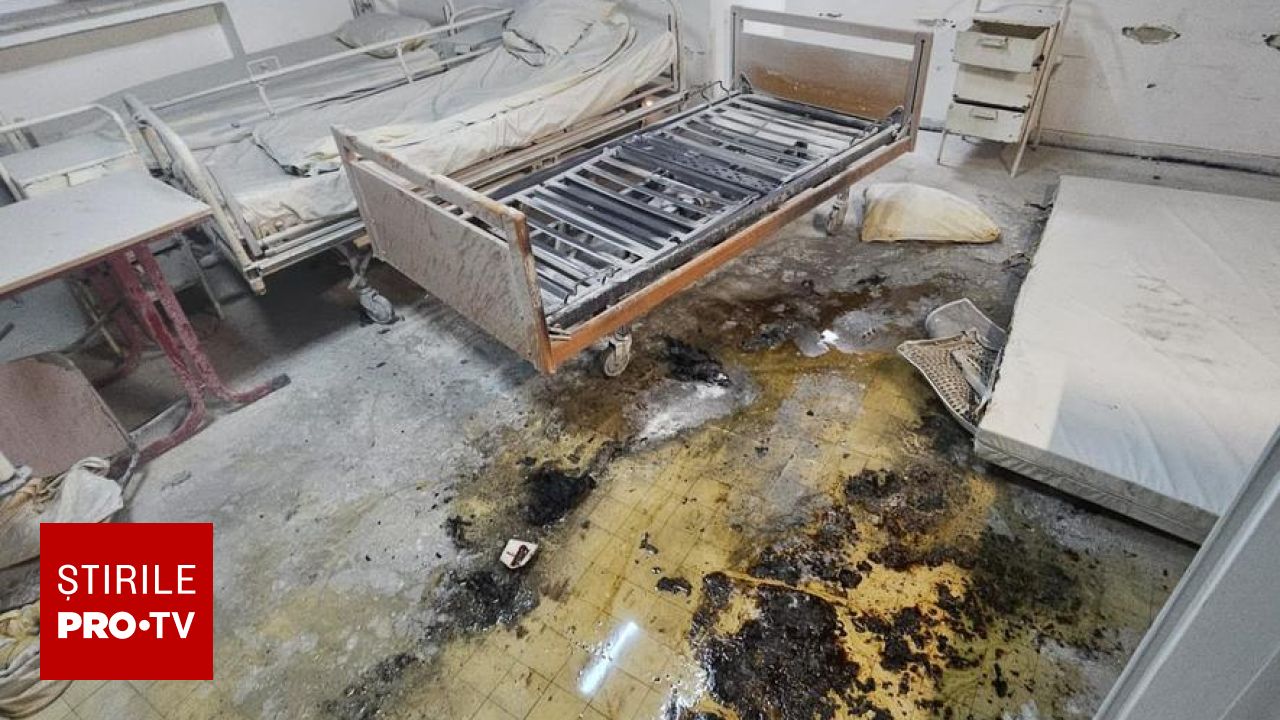 Incendiu la Spitalul Județean Reșița: o pacientă rănită și 16 persoane evacuate