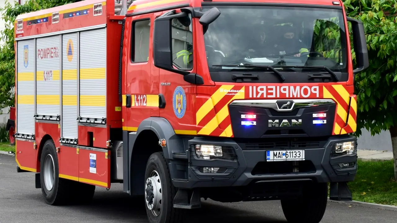 Incendiu la Secția de Psihiatrie a Spitalului Județean Reșița: 16 pacienți evacuați și o femeie rănită