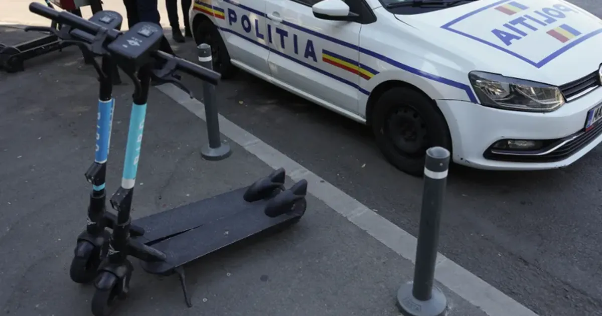 Reguli noi pentru trotinetele electrice închiriate în București: vârsta minimă de 18 ani și amenzi mari