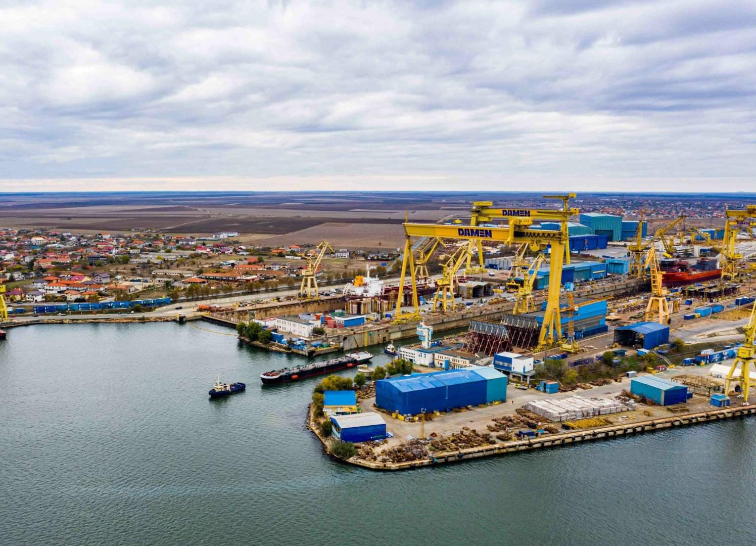 Damen Olanda contestă reducerea prețului de vânzare pentru șantierul naval din Mangalia