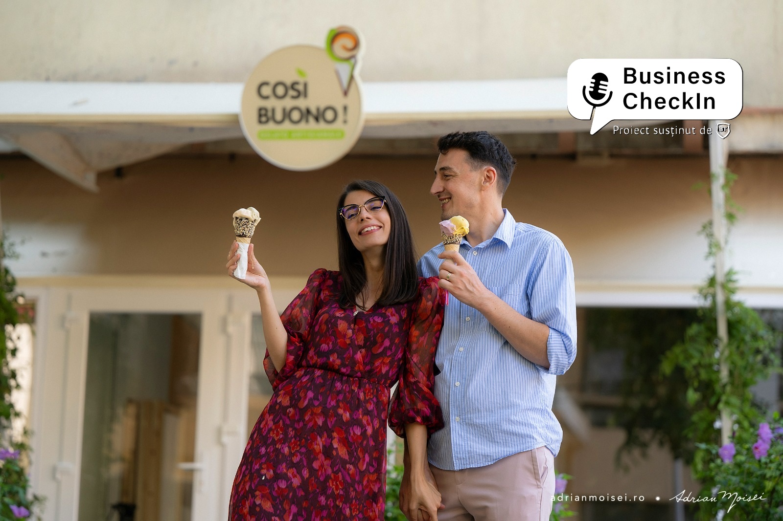 Gelaterie artizanală la Iași, construită pe o pasiune din Italia: Cosi Buono oferă peste 70 de rețete