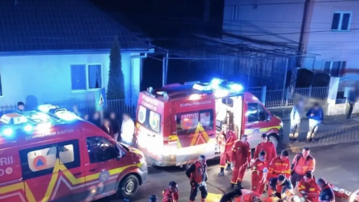 Tragedie în județul Sibiu: Doi copii au murit după un incendiu, iar un accident rutier a rănit doi bărbați