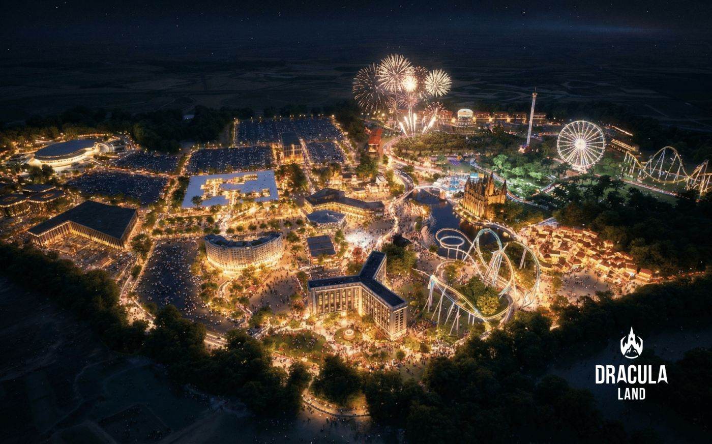 Proiectul Dracula Land: Masterplanul primei faze a destinației de divertisment a fost finalizat