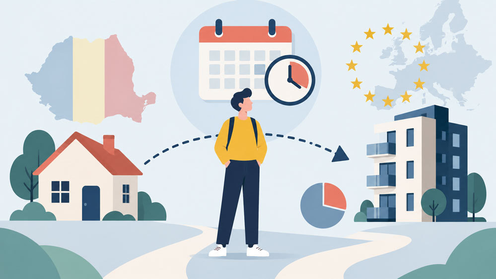 România se află în top 10 țări europene la vârsta la care tinerii părăsesc casa părinților