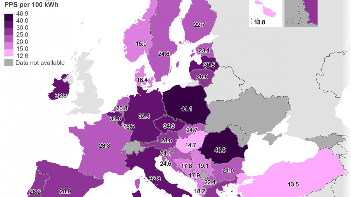 Românii plătesc cel mai scump curent electric din UE raportat la puterea de cumpărare