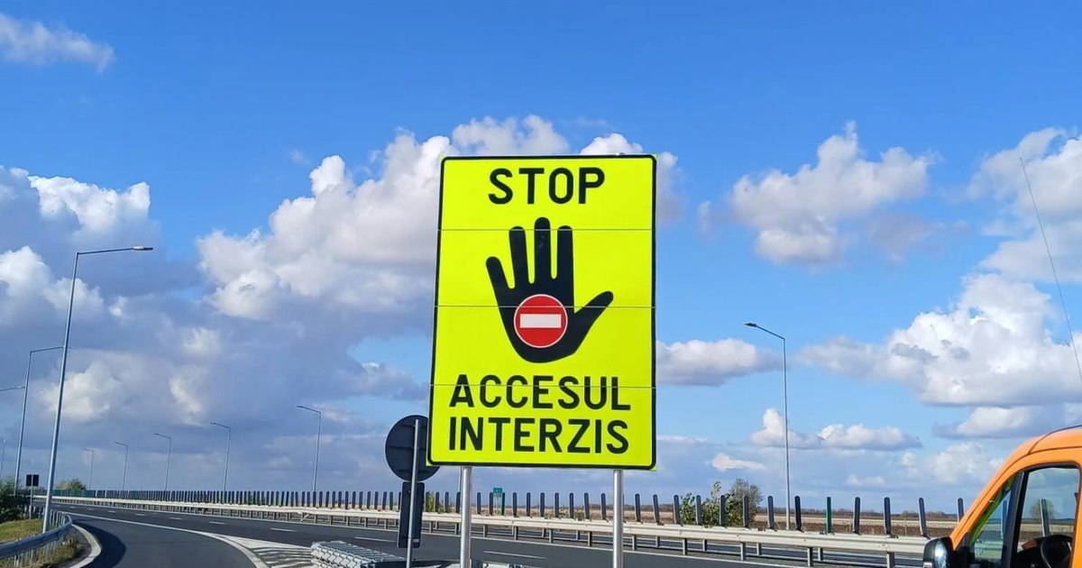 Nue indicatori pe autostrăzile A1 și A11 pentru prevenirea circulației pe contrasens
