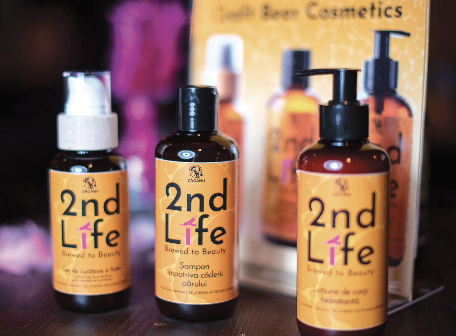 Producătorul de bere Zăganu lansează o gamă de cosmetice bazate pe malț și hamei
