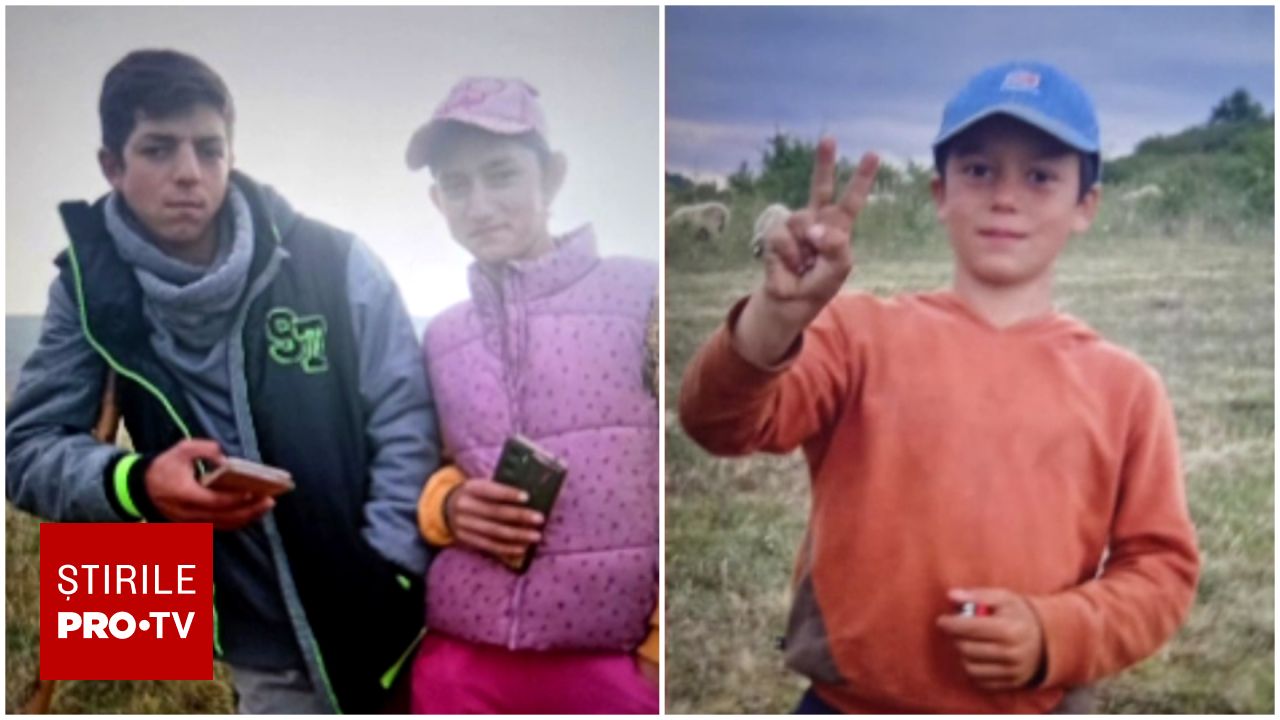 Ipoteza răpirii este luată în calcul după dispariția a trei copii minori în județul Sălaj