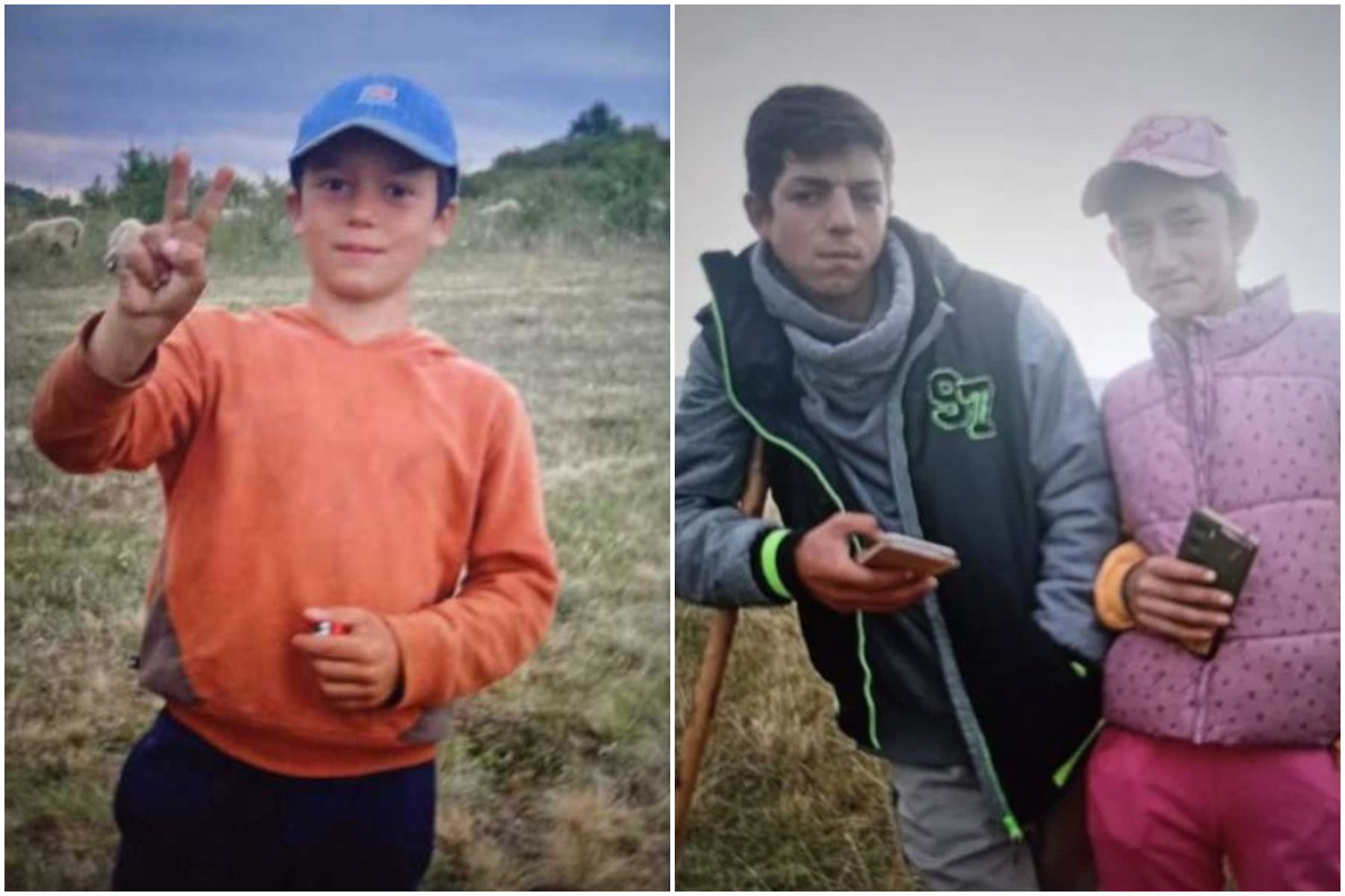 Trei frați dispăruți în județul Sălaj sunt căutați de poliție în zonele Borla și Cluj