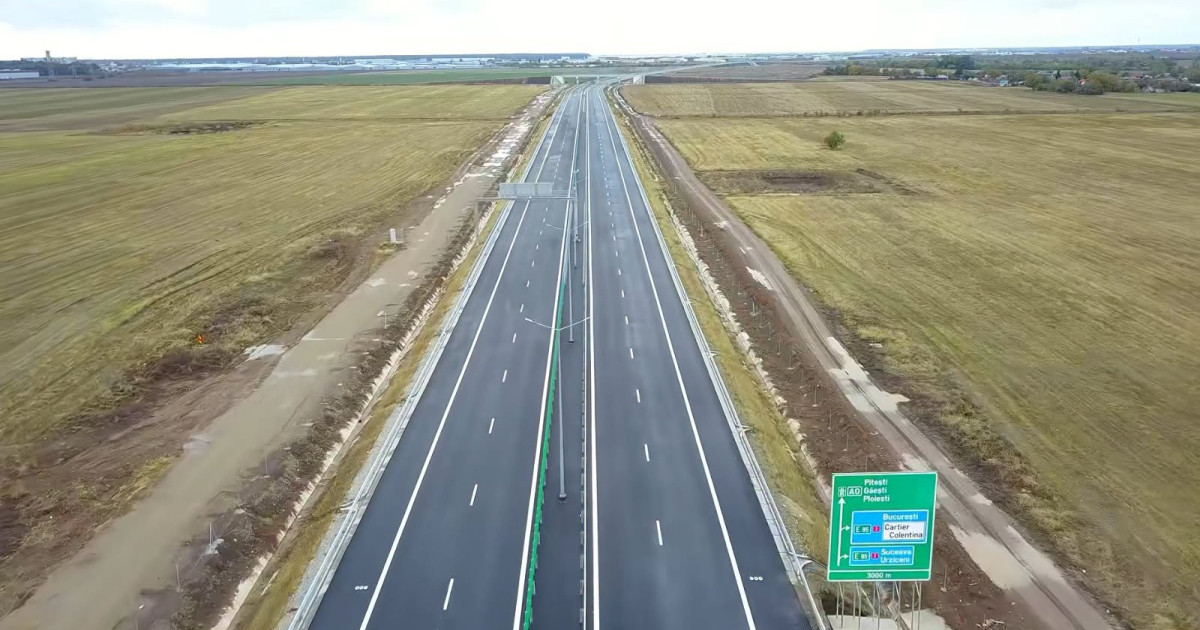 Lucrări de finalizare pe A0 Nord: se montează parapetele de protecție pe Lotul 3 Afumați - Pantelimon