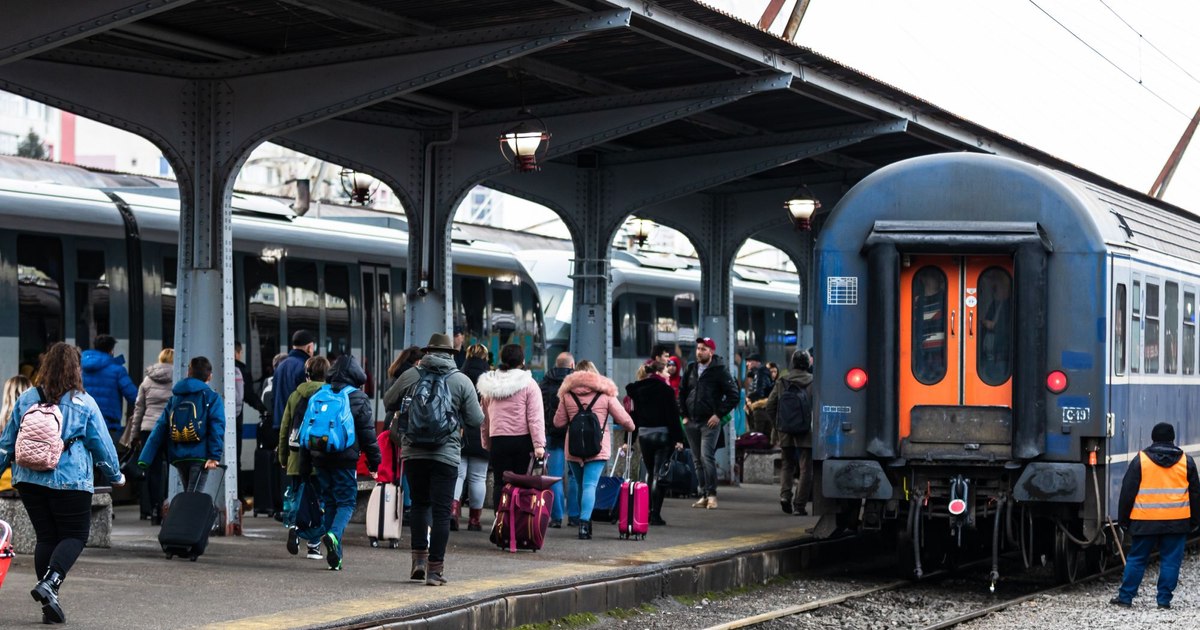 Accident feroviar în Gara de Nord: o persoană a fost lovită de un tren internațional