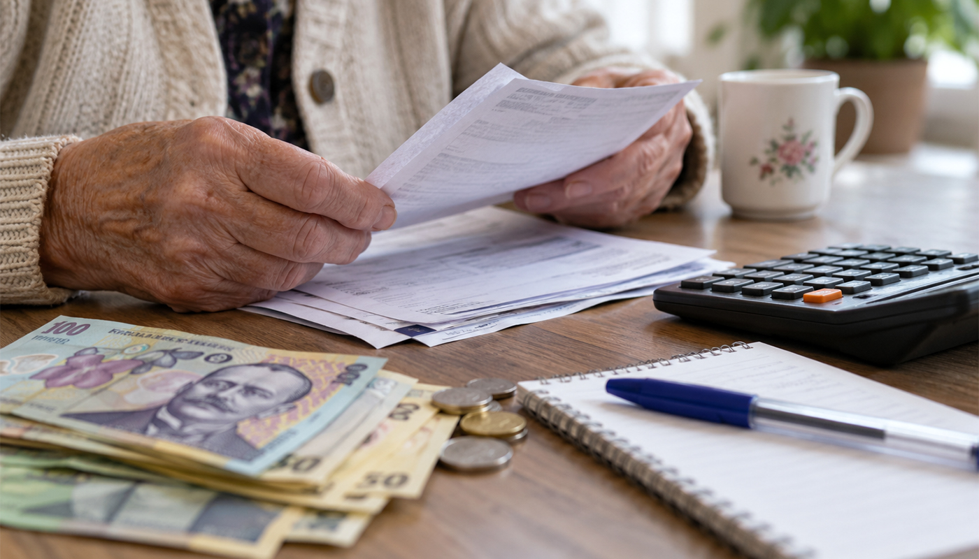 Câți ani de muncă sunt necesari pentru o pensie de 4.000 de lei net, în funcție de salariu