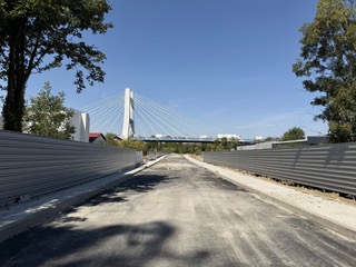 Lucrările la noua cale de acces GREENFIELD Băneasa avansează; peste 50% de execuție pe terenul IMPACT