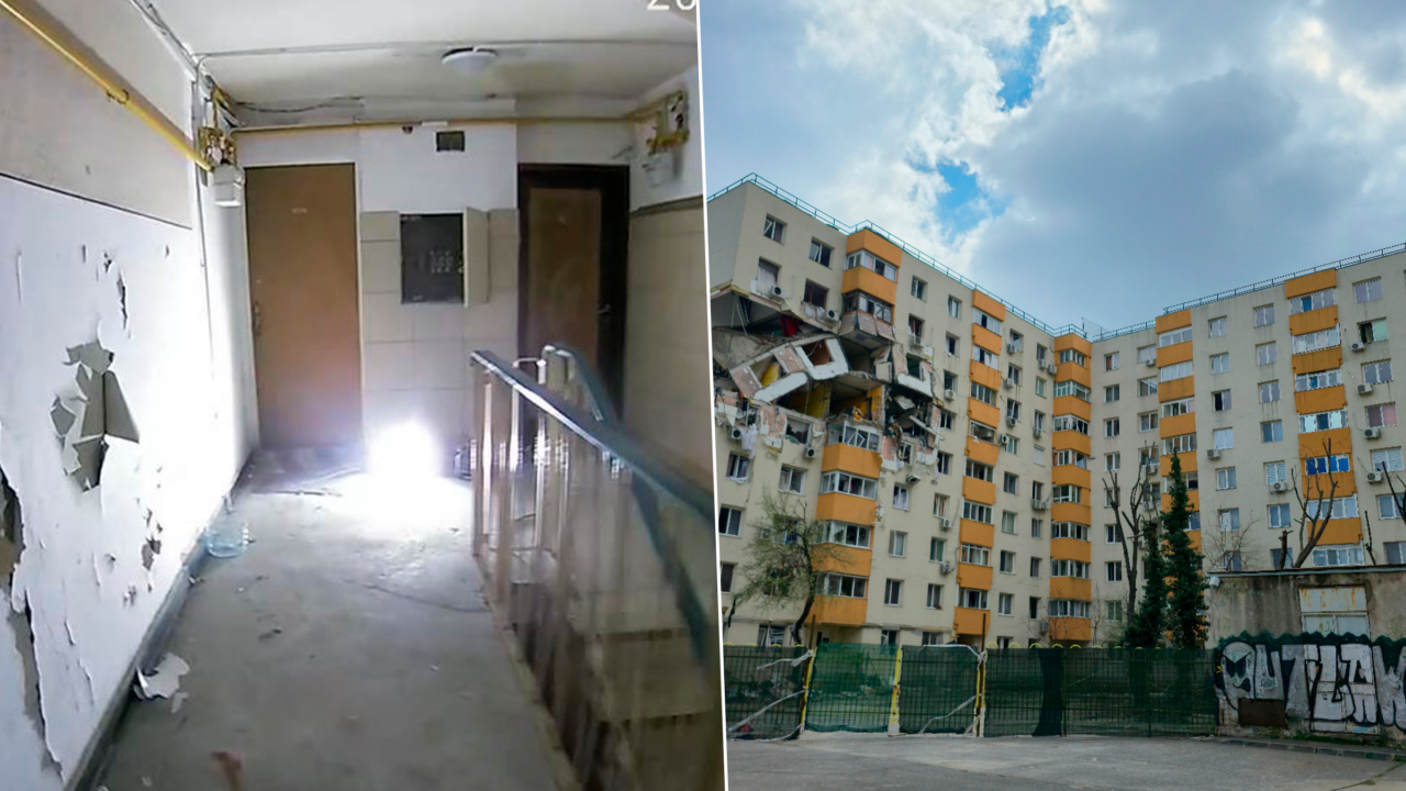 Au început lucrările de punere în siguranță la blocul care a explodat în Rahova