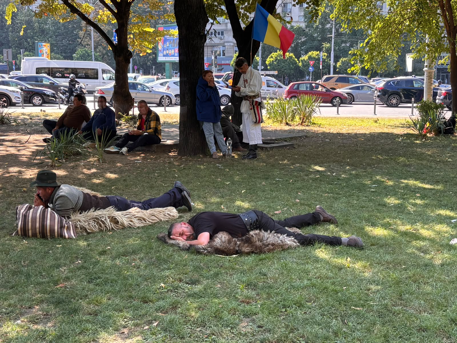 Percheziții și mandate de aducere pentru ciobani după protestul din Piața Victoriei