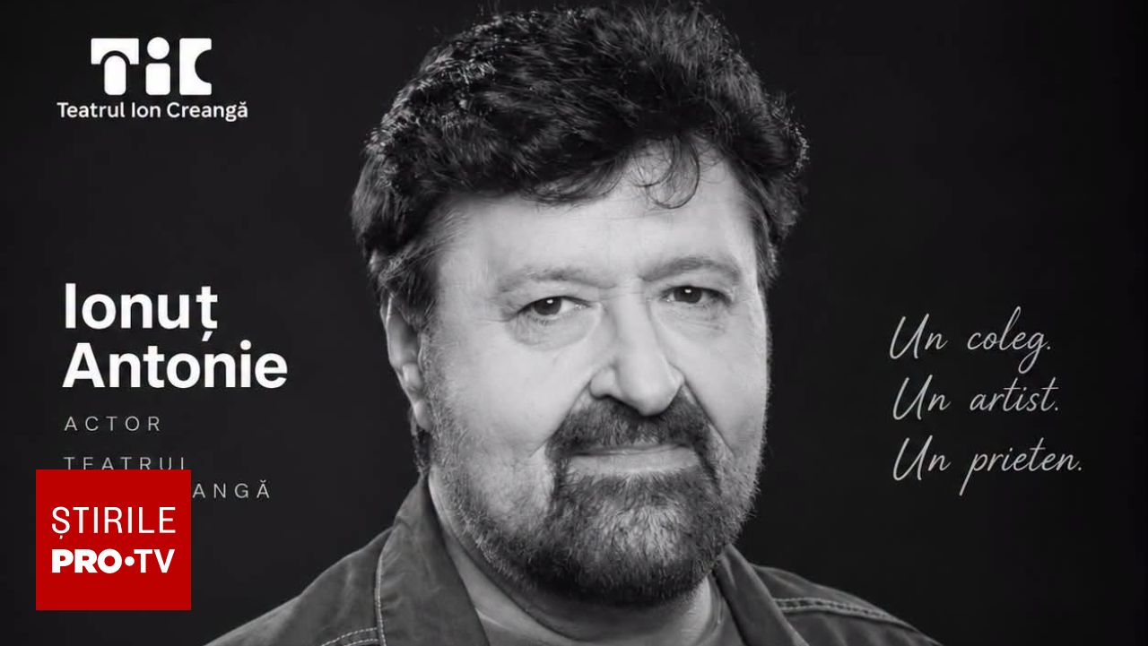 Actorul Ionuț Antonie va fi înmormântat în locul de veci al familiei după mobilizarea online