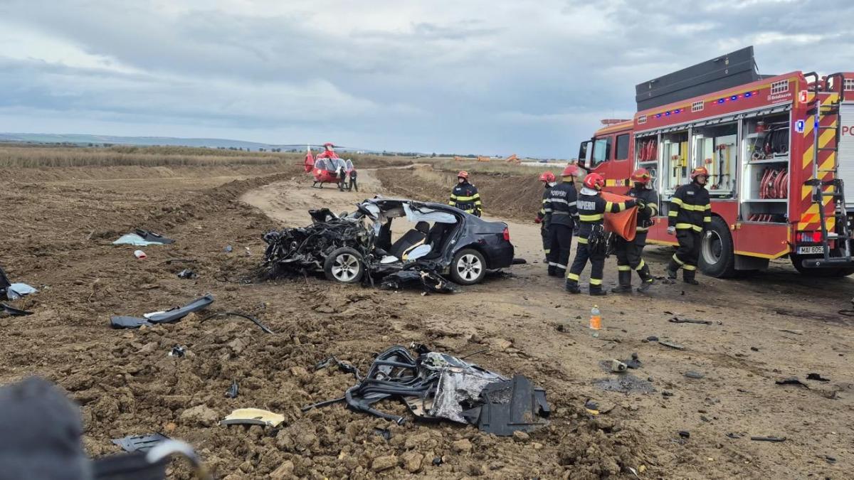 Tragedie pe DJ 208L în Iași: Trei persoane au murit după impactul dintre un camion și un autoturism