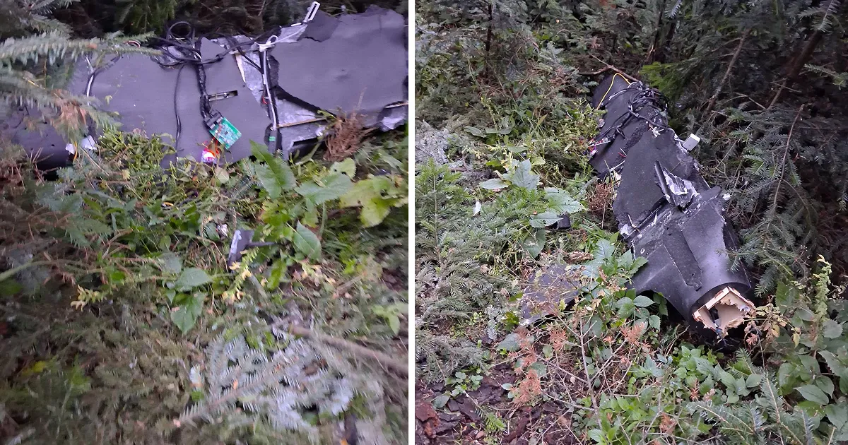 Dronă suspectă a intrat în spațiul aerian al României și s-a prăbușit în județul Suceava