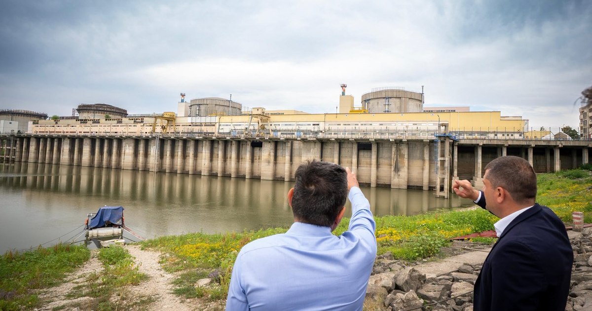Reluarea producției la Cernavodă este amânată din cauza debitului scăzut al Dunării