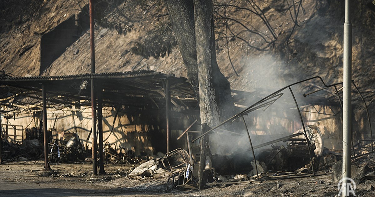 Incendiu masiv pe insula Brac în Croația: Peste 500 de persoane evacuate și pagube de 3.500 de hectare
