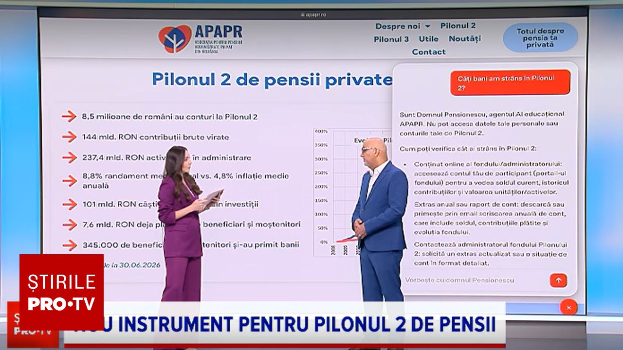 Un instrument de inteligență artificială ajută cetățenii să își monitorizeze economiile din Pilonul 2
