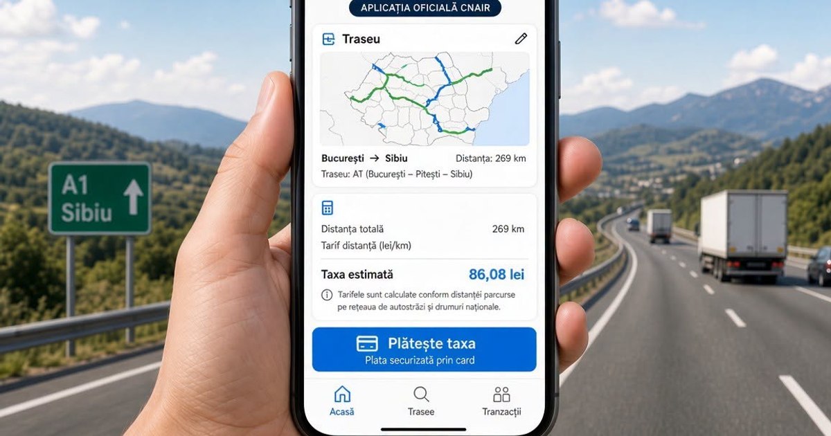 Intră în funcțiune noua platformă TollRo pentru rovinietă și tichete de rută. Ce se schimbă pentru șoferi