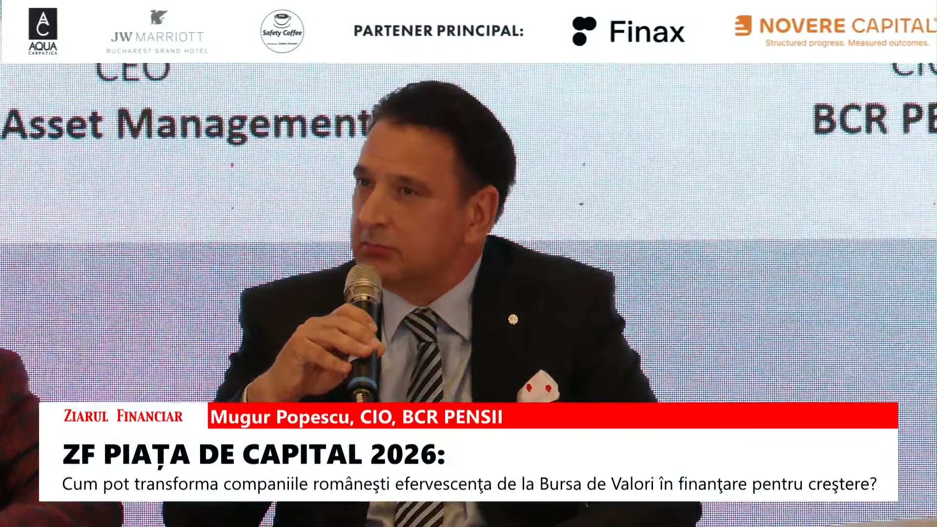 Evaluarea pieței de capital din România: Bursa de Valori București este considerată scumpă, conform BCR Pensii