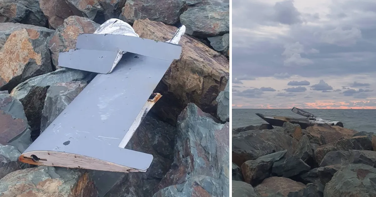 Alertă la Agigea: a fost descoperit un fragment de dronă pe litoralul Constanței