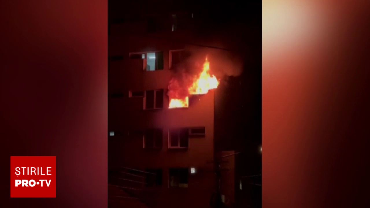 Incendiu puternic într-un cămin studențesc din Cluj-Napoca: 200 de tineri au fost evacuați