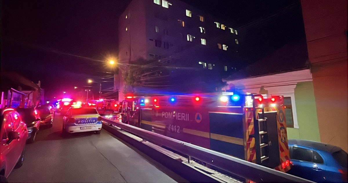 Incendiu în căminul studențesc B.P. Hasdeu din Cluj-Napoca: trei persoane au avut nevoie de oxigen