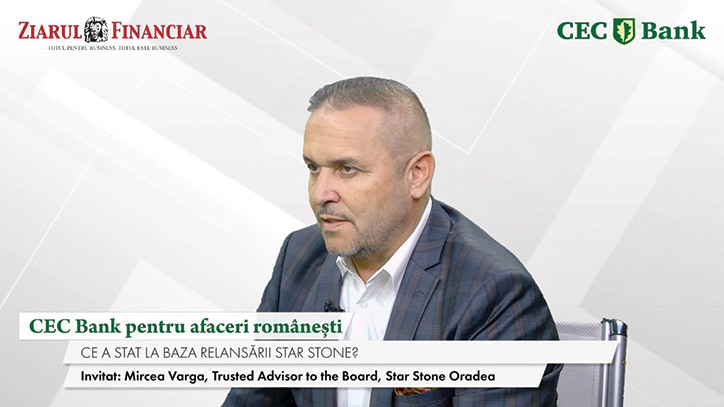 Mircea Varga aplică modelul de management de la Teilor Holding la producătorul Star Stone din Oradea